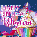 Happy Birthday Rhydian - Lovely Animated GIF