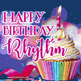 Happy Birthday Rhythm - Lovely Animated GIF
