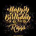 Happy Birthday Card for Riggs - Download GIF and Send for Free