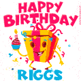Funny Happy Birthday Riggs GIF