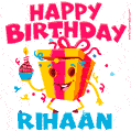 Funny Happy Birthday Rihaan GIF