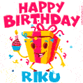 Funny Happy Birthday Riku GIF