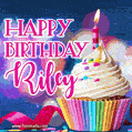 Happy Birthday Riley - Lovely Animated GIF