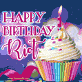 Happy Birthday Riot - Lovely Animated GIF