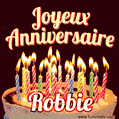 Joyeux anniversaire Robbie GIF
