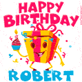 Funny Happy Birthday Robert GIF