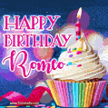 Happy Birthday Romeo - Lovely Animated GIF