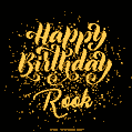 Happy Birthday Card for Rook - Download GIF and Send for Free