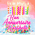 Joyeux anniversaire, Rosabelle! - GIF Animé