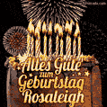 Alles Gute zum Geburtstag Rosaleigh (GIF)