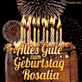 Alles Gute zum Geburtstag Rosalia (GIF)