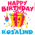 Funny Happy Birthday Rosalind GIF