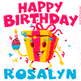 Funny Happy Birthday Rosalyn GIF