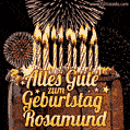 Alles Gute zum Geburtstag Rosamund (GIF)