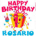 Funny Happy Birthday Rosario GIF