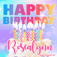 Funny Happy Birthday Rosealynn GIF