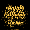 Happy Birthday Card for Roshan - Download GIF and Send for Free