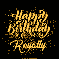 Happy Birthday Card for Royalty - Download GIF and Send for Free
