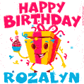 Funny Happy Birthday Rozalyn GIF