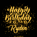 Happy Birthday Card for Ryden - Download GIF and Send for Free