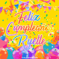 Feliz Cumpleaños Ryelle (GIF)