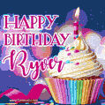 Happy Birthday Ryver - Lovely Animated GIF
