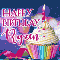 Happy Birthday Ryzen - Lovely Animated GIF