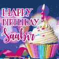 Happy Birthday Saabir - Lovely Animated GIF
