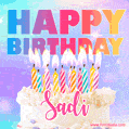 Funny Happy Birthday Sadi GIF