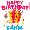 Funny Happy Birthday Sahir GIF