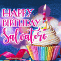 Happy Birthday Salvatore - Lovely Animated GIF