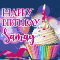 Happy Birthday Samay - Lovely Animated GIF