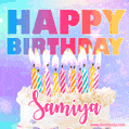 Funny Happy Birthday Samiya GIF