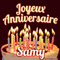 Joyeux anniversaire Samy GIF