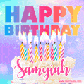 Funny Happy Birthday Samyiah GIF