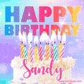 Funny Happy Birthday Sandy GIF