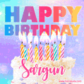 Funny Happy Birthday Sargun GIF