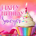 Happy Birthday Sawyer - Lovely Animated GIF