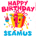 Funny Happy Birthday Seamus GIF