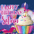 Happy Birthday Selvin - Lovely Animated GIF