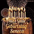 Alles Gute zum Geburtstag Seneca (GIF)