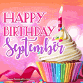 Happy Birthday September - Lovely Animated GIF