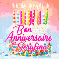 Joyeux anniversaire, Serafina! - GIF Animé