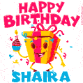 Funny Happy Birthday Shaira GIF