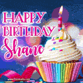 Happy Birthday Shane - Lovely Animated GIF