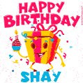 Funny Happy Birthday Shay GIF