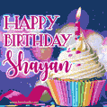 Happy Birthday Shayan - Lovely Animated GIF