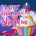 Happy Birthday Shayden - Lovely Animated GIF