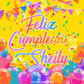 Feliz Cumpleaños Sheily (GIF)