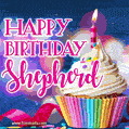 Happy Birthday Shepherd - Lovely Animated GIF